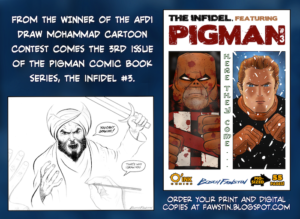 Pigman vs SuperJihad in The Infidel #3, On Sale Now