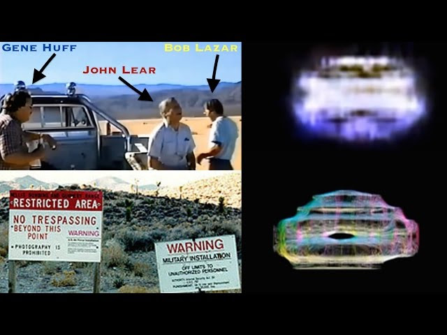 Bob Lazar and Friends Filming Test Flight Alien Craft at Area 51 (1989)  Sddefault