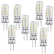 8pcs 1W 100-120 lm G4 LED Corn Lights T 2...