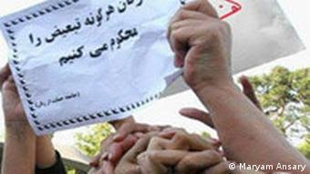 Frauen Proteste im Iran