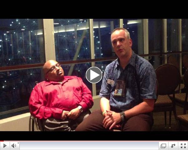 Jim Pagiamtzis interiewing Sujit Reddy on his journey of success