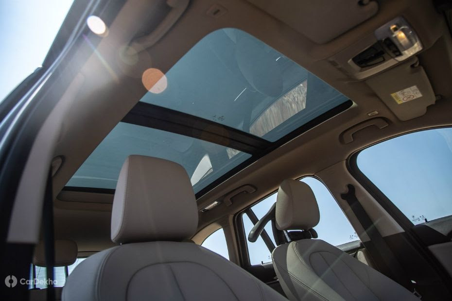 BMW X1 panoramic sunroof