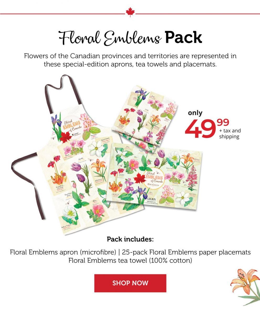 Floral Emblems of Canada Pack