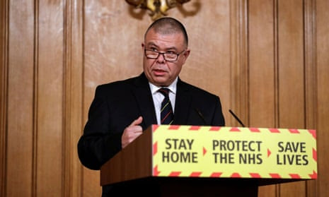 The then deputy chief medical officer for England Jonathan Van-Tam speaking at press conference on the Covid-19 vaccination programme at Downing Street, London, in February 2021.