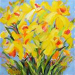 Wildflowers and Daffodils - Posted on Sunday, January 25, 2015 by Pamela Gatens