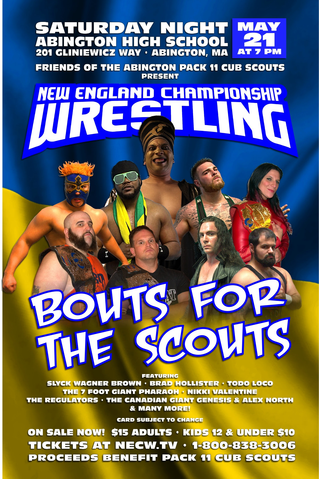NECW presents MARCH BADNESS