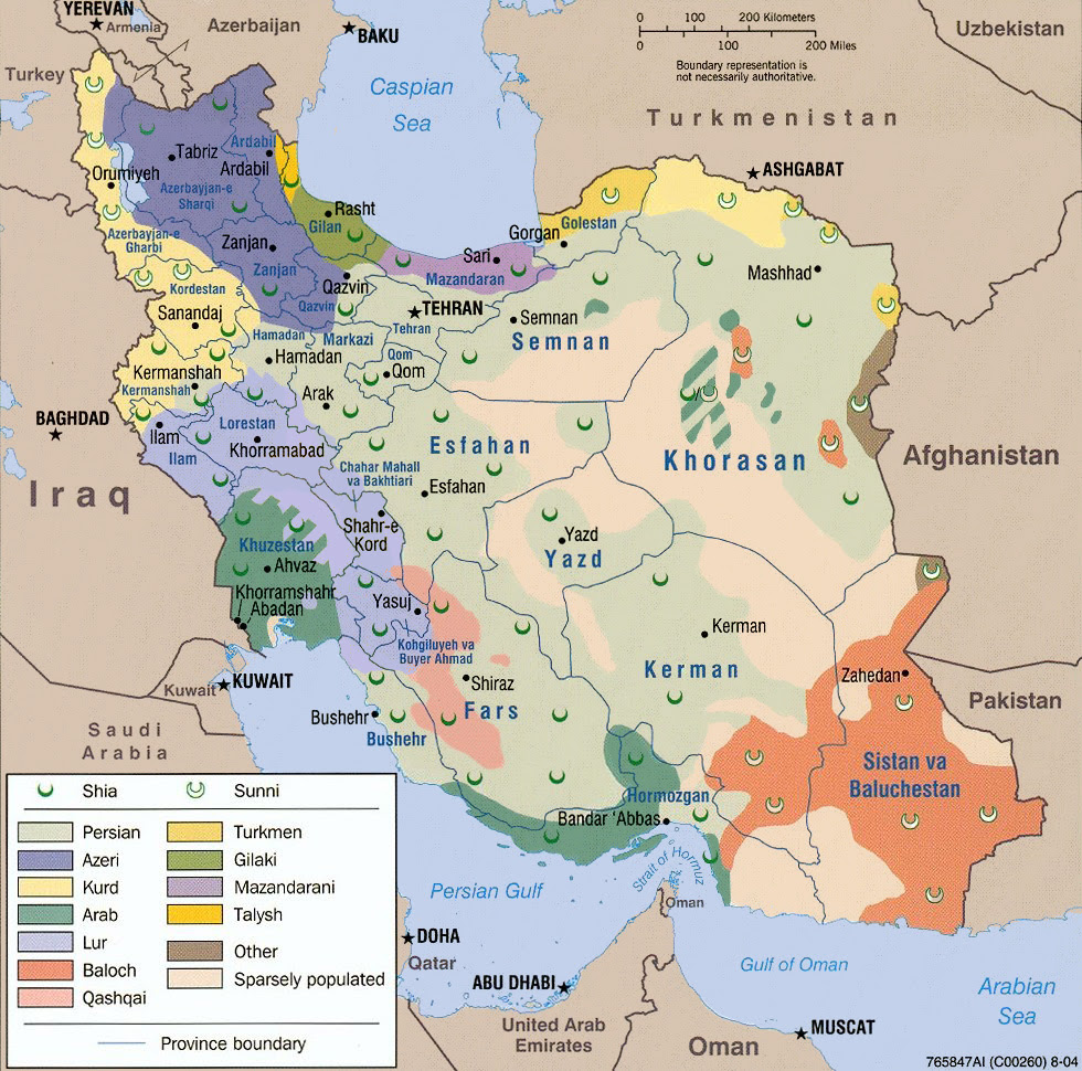 Iran's religious and ethnic diversity