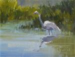 Egret Reflections Study 1 - Posted on Wednesday, November 12, 2014 by Laurel Daniel