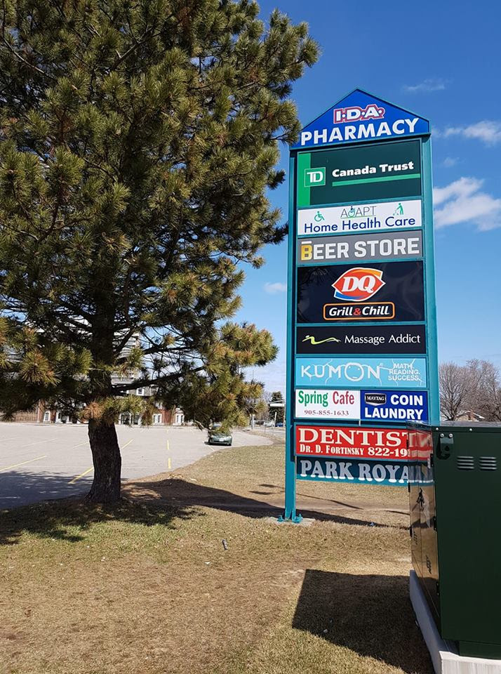 Park Royal Plaza sign, 2425 Truscott Drive