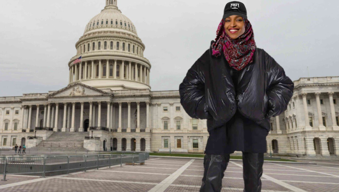 Ilhan Omar Arrives At Capitol Decked Out In Yeezy Gear
