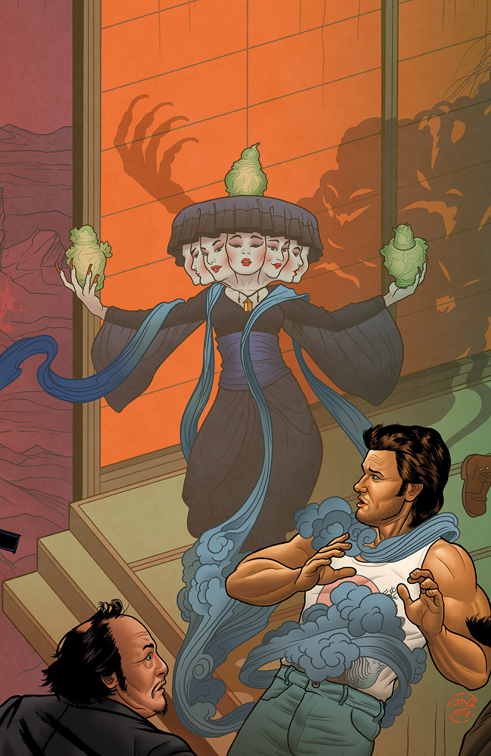 BIG TROUBLE IN LITTLE CHINA #3 Cover B by Joe Quinones