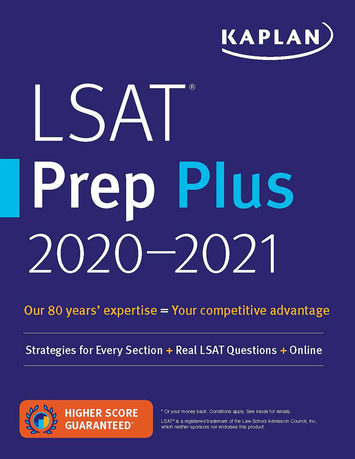 LSAT Prep Plus 2020-2021: Strategies for Every Section + Real LSAT Questions + Online PDF