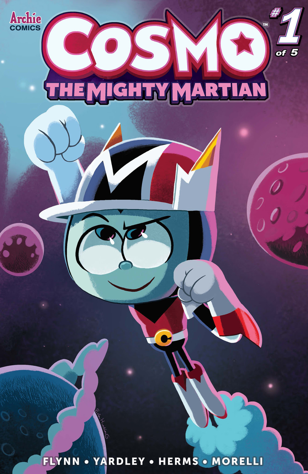 COSMO THE MIGHTY MARTIAN #1: CVR C Hunting