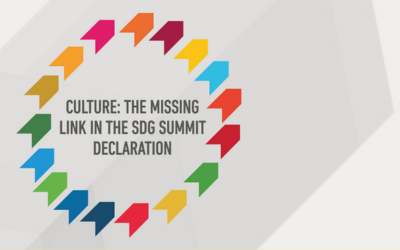 Missing Culture Goal SDGs