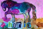 Horse Pink - Posted on Monday, December 1, 2014 by Caren Goodrich