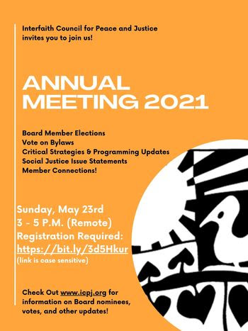 ICPJ_Annual_Meeting_Announcement_2021 ICPJ_Annual_Meeting_Announcement_2021