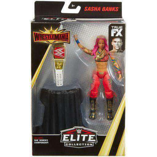Image of WWE Wrestlemania Elite Collection - Sasha Banks Action Figure