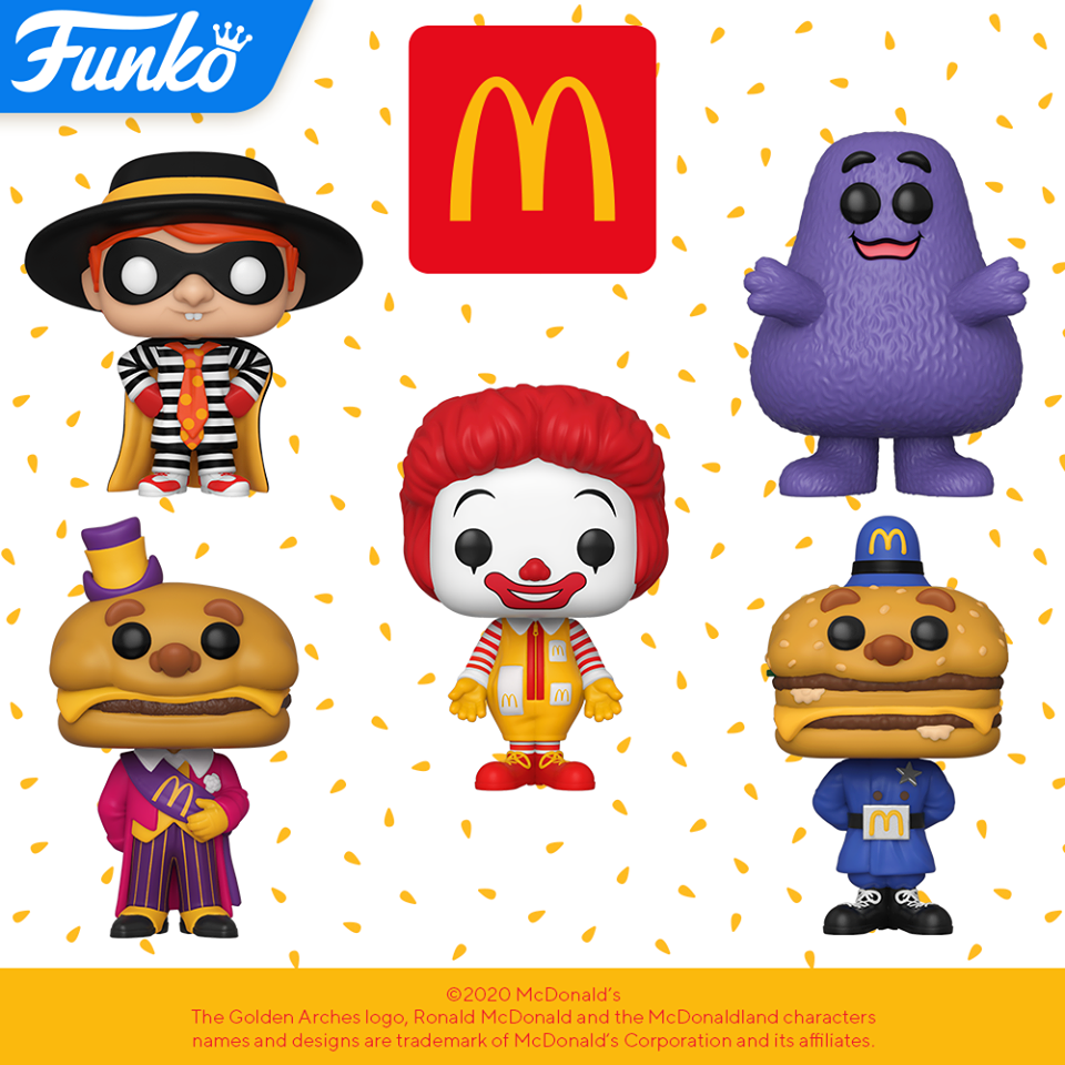 Image of Funko Pop! Ad Icons: McDonald's - Set of 5 Bundle