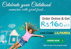  Order Online And Get 160 Off (Valid for new users)