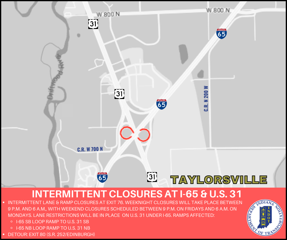 I-65/US 31 Taylorsville