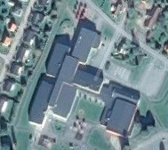 Forshaga Sporthall från ovan - länk till Google Maps