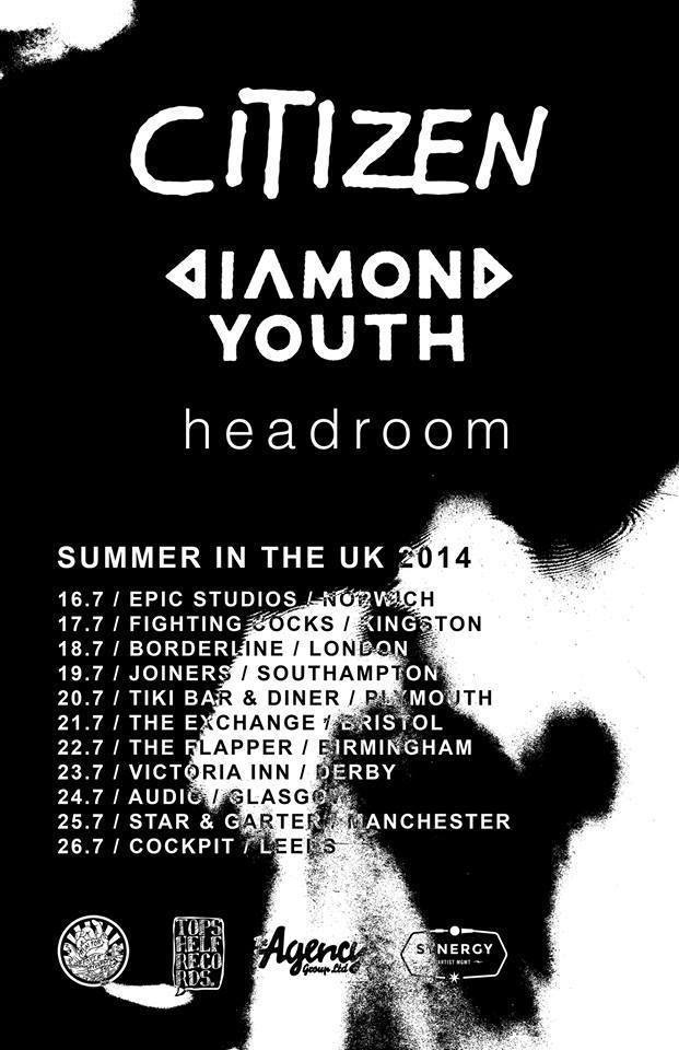 diamond youth citizen uk tour 2014