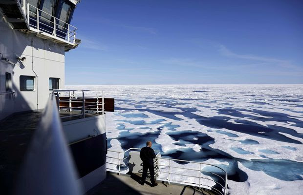 "What starts in the Arctic doesn't stay in the Arctic," said Adm. Paul Zukunft, outgoing Coast Guard commandant. "I have to deal with the consequences." He said he and other military leaders have a duty to prepare for effects of climate change. (Associated Press/File)