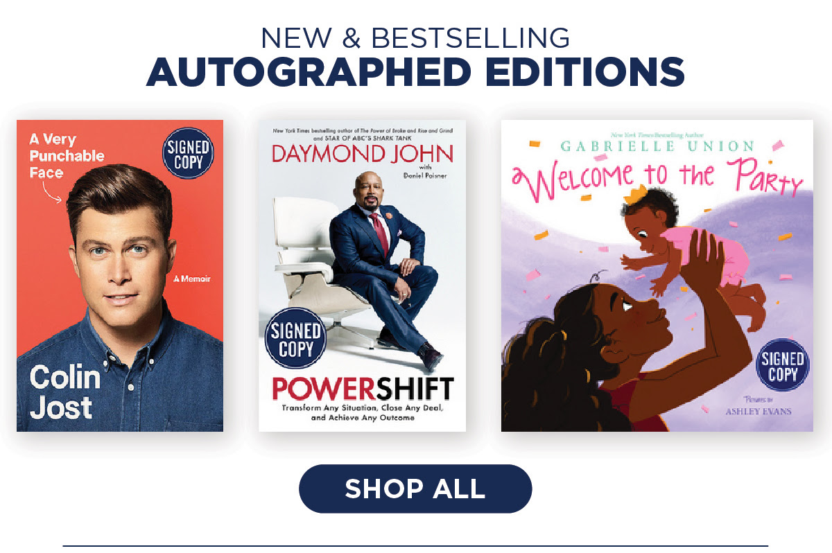 New & Bestselling Autographed Editions