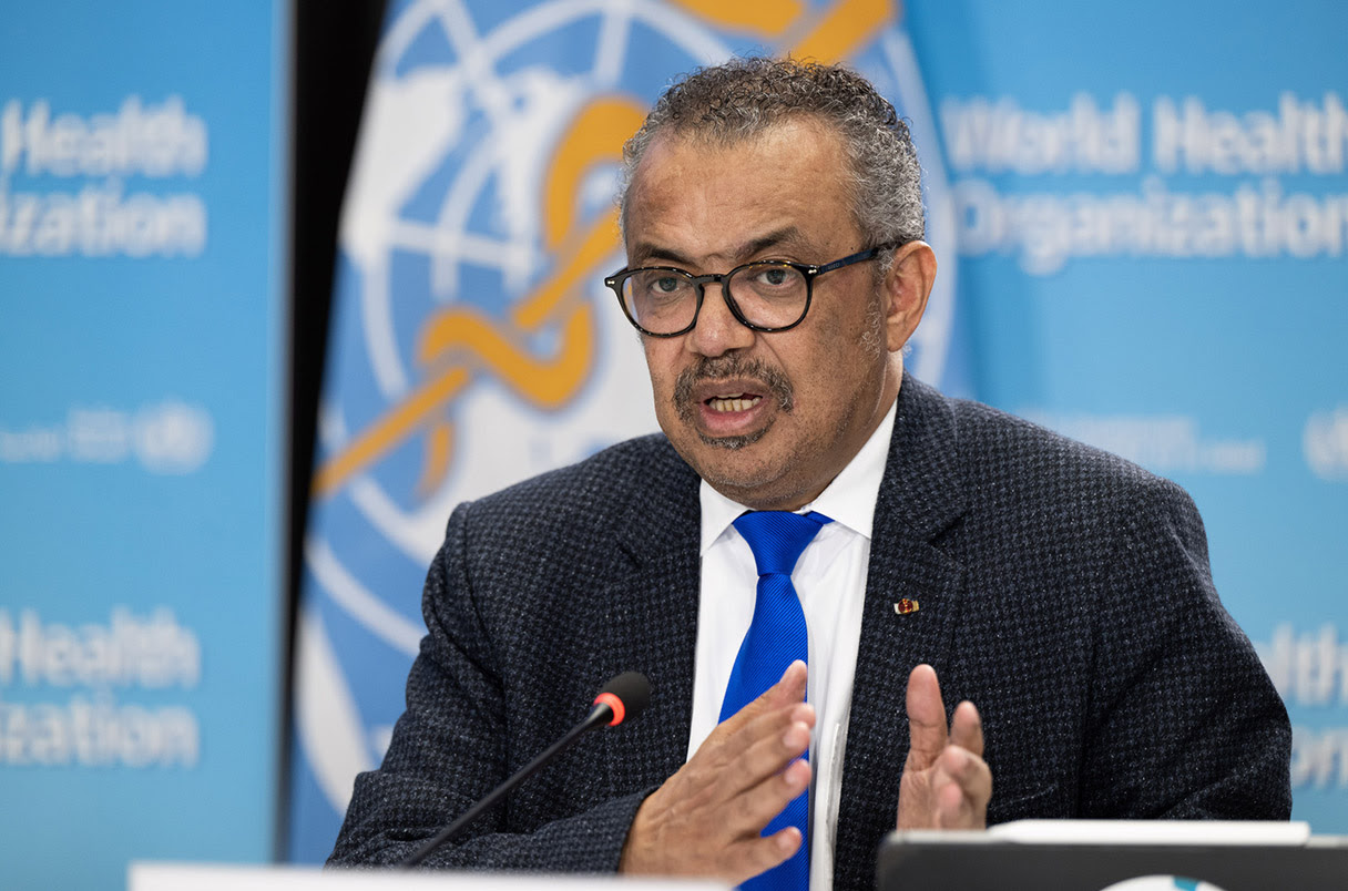 Tedros Adhanom Ghebreyesus speaks at International Health Regulations Emergency Committee for COVID-19 meeting