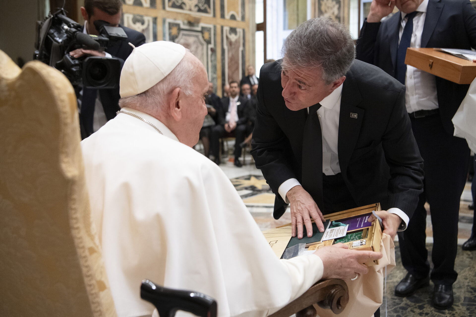 Educación, jóvenes y medio ambiente, ejes centrales del diálogo de los rectores y rectoras de universidades con el papa Francisco Educación, jóvenes y medio ambiente, ejes centrales del diálogo de los rectores y rectoras de universidades con el papa Francisco