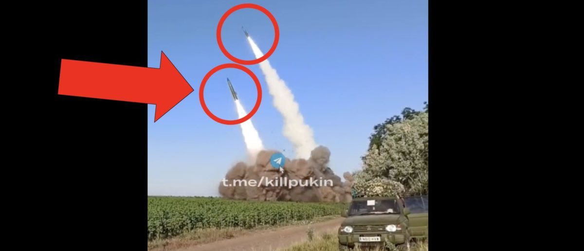 Incredible Viral Video Shows Massive Missile Launch In Ukraine