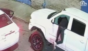 Watch: Man Equips Truck with Flashbang to Deter Theft, Burglar Gets Scare of His Life