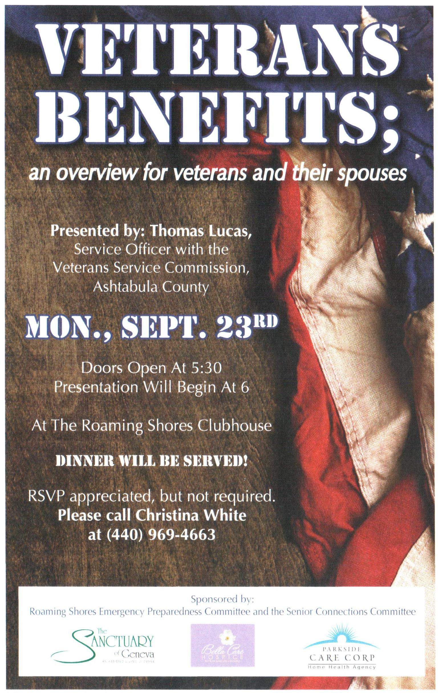 Veterans Benefits Presentation Romerock Association