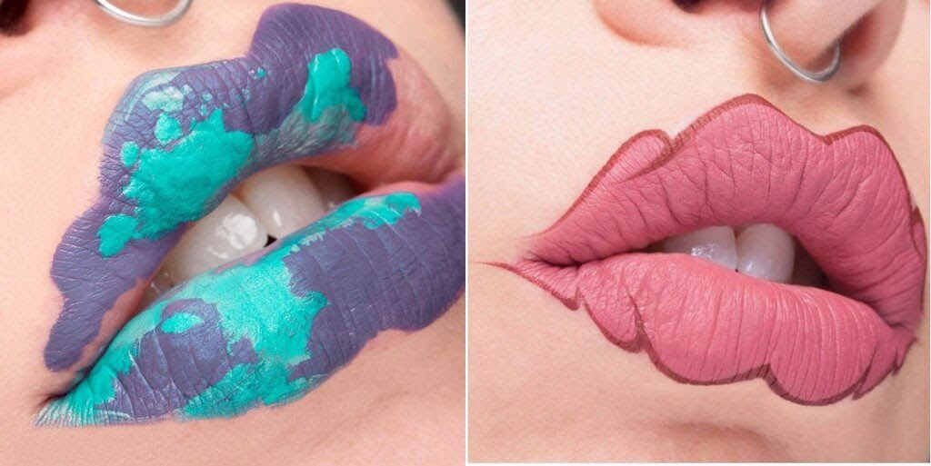 Trend Wavy Makeup: Yay or Nay? wavy lips