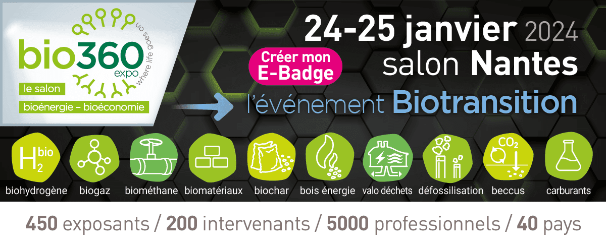 Bio360 Expo 2024, 24-25 janvier, Nantes