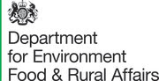 Defra logo: Department for Environment Food & Rural Affairs