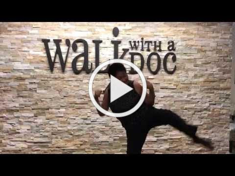 Dr. Wee Dancing in Walk HQ!