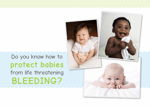 Do you know how to protect babies from life threatening bleeding? To learn how, visit CDC’s new website on Vitamin K Deficiency Bleeding. 