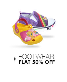 Footwear @ Flat 50% OFF