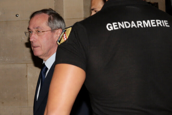 Claude Guéant, le 28 septembre 2015, au tribunal de
              Paris. © Reuters