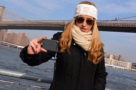 Brooklyn Bridge  tourist.