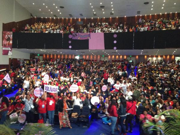 I Congreso de mujeres en Caracas
