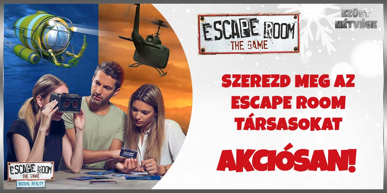Szerezd meg az Escape Room társasokat akciósan!