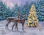 Whitetail Christmas - Posted on Tuesday, January 6, 2015 by Crista Forest