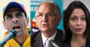 capriles,ledezma, machado