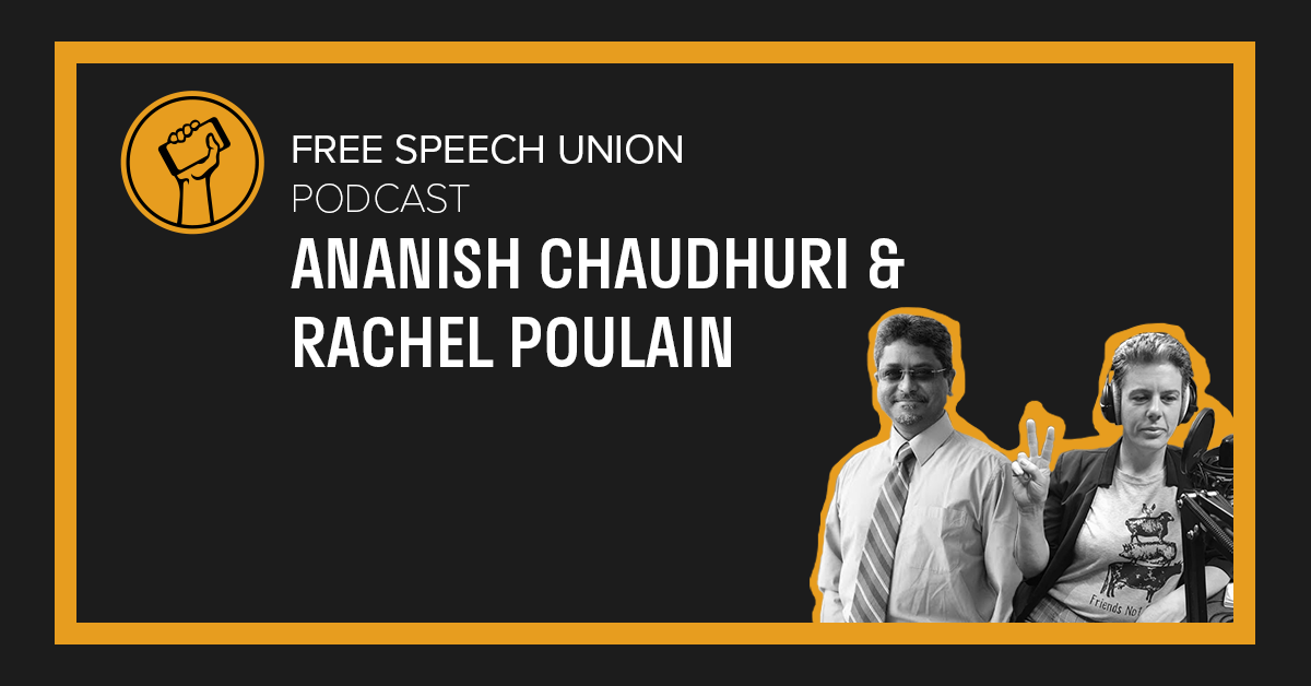 Podcast with Ananish Chaudhuri and Rachel Poulian