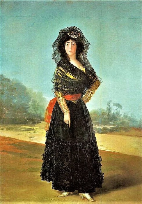 Гойя Портрет герцогини Альбы 1797 (488x700, 117Kb)