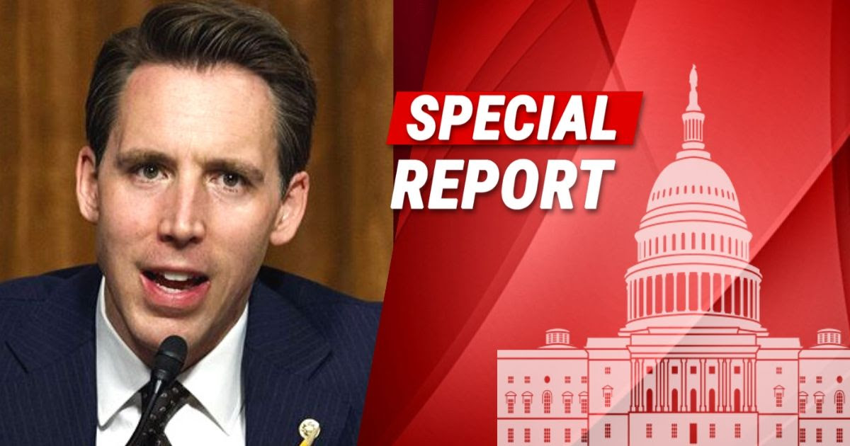 Hawley Score Massive D.C. Victory - He Just Saved Millions Of Our Daughters