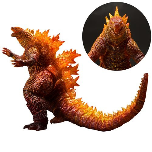 Image of Godzilla: King of the Monsters Burning Godzilla 2019 SH MonsterArts Action Figure - MAY 2020