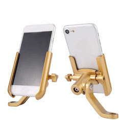 Adjustable Universal Alloy Mirror/Handlebar Phone Holder